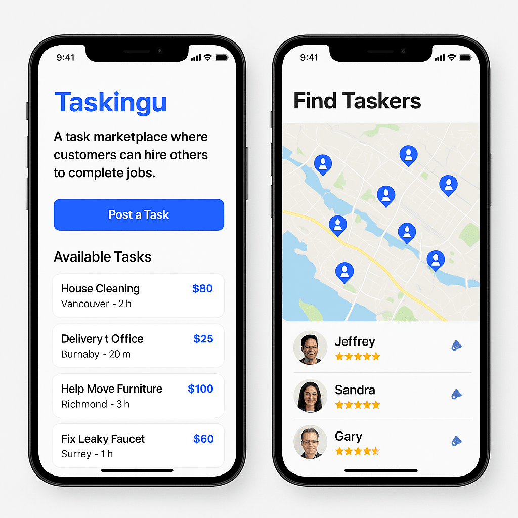 Task assignment on mobile phone